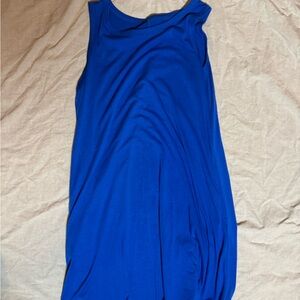 Blue Tank Top Dress